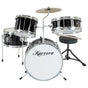 Karrera Childrens 4pc Drum Kit - Black