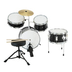 Karrera Childrens 4pc Drum Kit - Black
