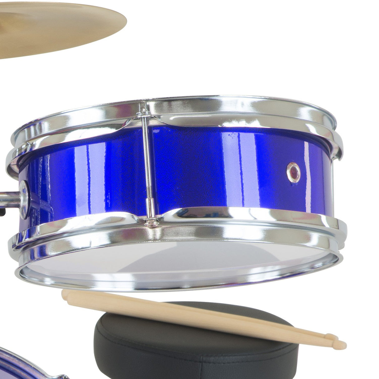 Karrera Kids' 4-Piece Drum Set - Sparkling Blue
