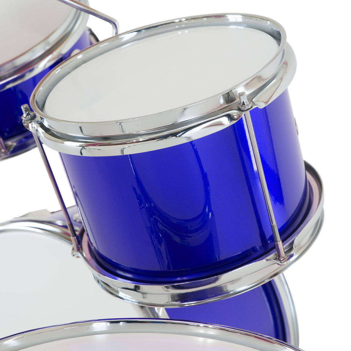 Karrera Kids' 4-Piece Drum Set - Sparkling Blue