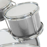 Karrera Silver Kids' 4-Piece Drum Set - Rear View