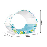 Intex Tropical Canopy Lounge - Top-Down View