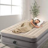 Intex Dura-Beam Plus Queen Prime Comfort Elevated Air Mattress - 45-Degree Angle