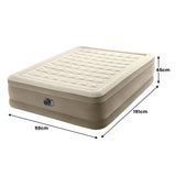 Intex Dura-Beam® Deluxe Queen Ultra Plush Air Mattress - Side View