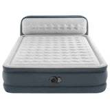 Intex Dura-beam Deluxe Ultra Plush Headboard Air Mattress - Queen - Front View