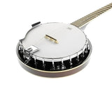 Karrera 6-String Resonator Banjo -  Brown