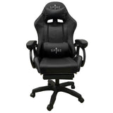 Intex Spire Onyx Led Massage Gaming Chair - Black - Top-Down View