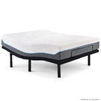 Therapedic Advance Queen Adjustable Bed Frame Base with Head Tilt, Massage, USB & Wireless Remote