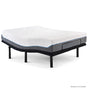 Therapedic Advance Queen Adjustable Bed Frame Base with Head Tilt, Massage, USB & Wireless Remote