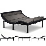 Therapedic Advance Queen Adjustable Bed Frame Base with Head Tilt, Massage, USB & Wireless Remote