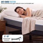 Therapedic Motion King Single Adjustable Bed Base Electric Motorised Frame with Wireless Remote & Preset