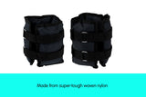 Powertrain Sports Pair 2kg Ankle Weights Home Gym Equipment Wrist Fitness Yoga Training Weights - 45-Degree Angle