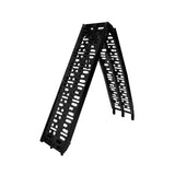Kartrite Aluminium Folding Loading Ramp ATV Motorbike Motorcycle Golf Buggy Trailer - Black