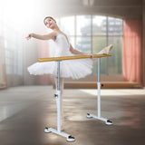 Adjustable Freestanding Ballet Barre - 1.5m by Powertrain - Low Angle