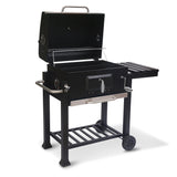 Wallaroo Square Outdoor Barbecue Grill BBQ - Side View