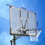 Kahuna Height-Adjustable Basketball Portable Hoop for Kids and Adults, image 5
