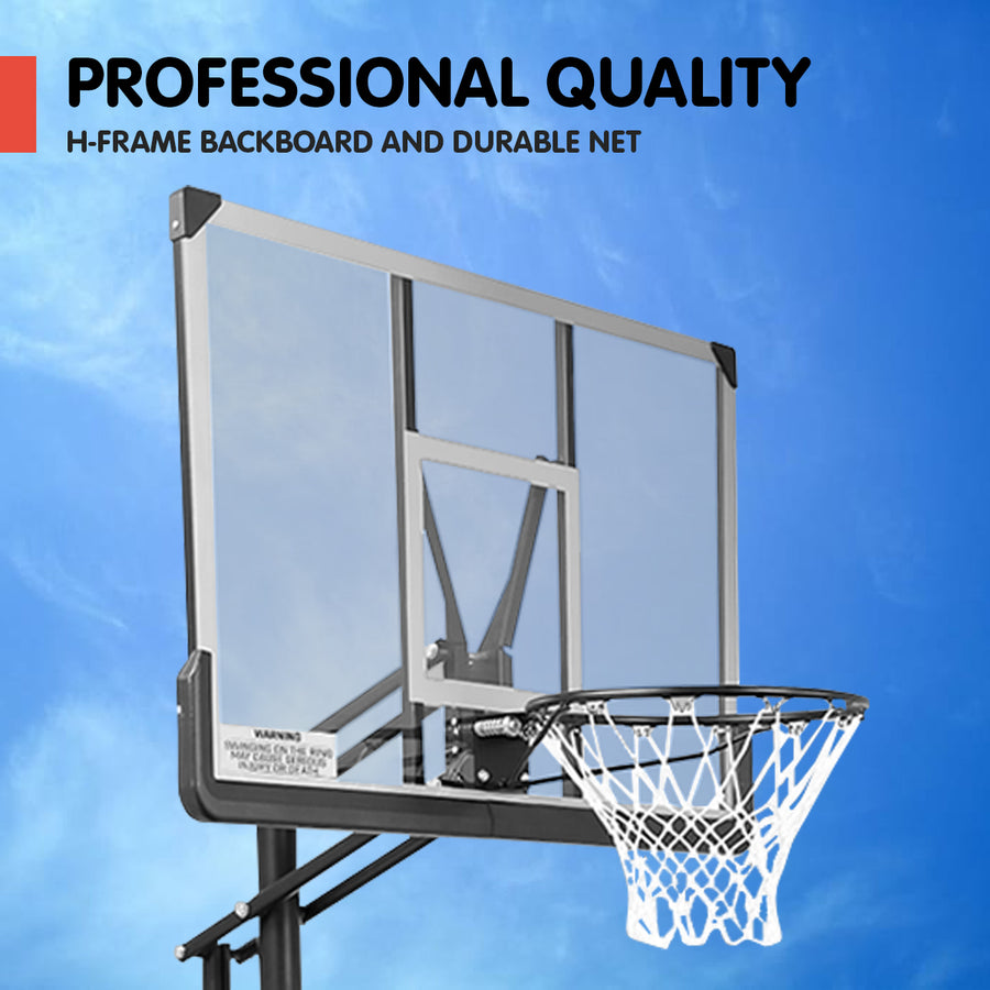 Kahuna Height-Adjustable Basketball Portable Hoop for Kids and Adults, image 12