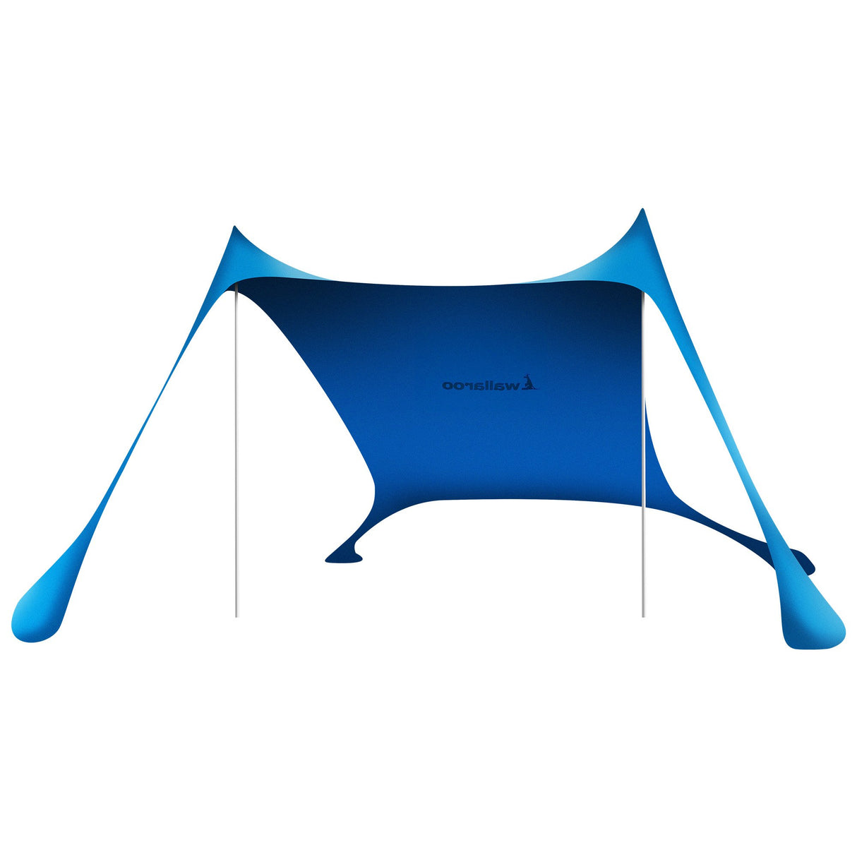 Wallaroo Portable Sunshade Canopy Tent - 2m x 2m Blue