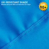 Wallaroo Portable Sunshade Canopy Tent - 2m x 2m Blue - 45-Degree Angle