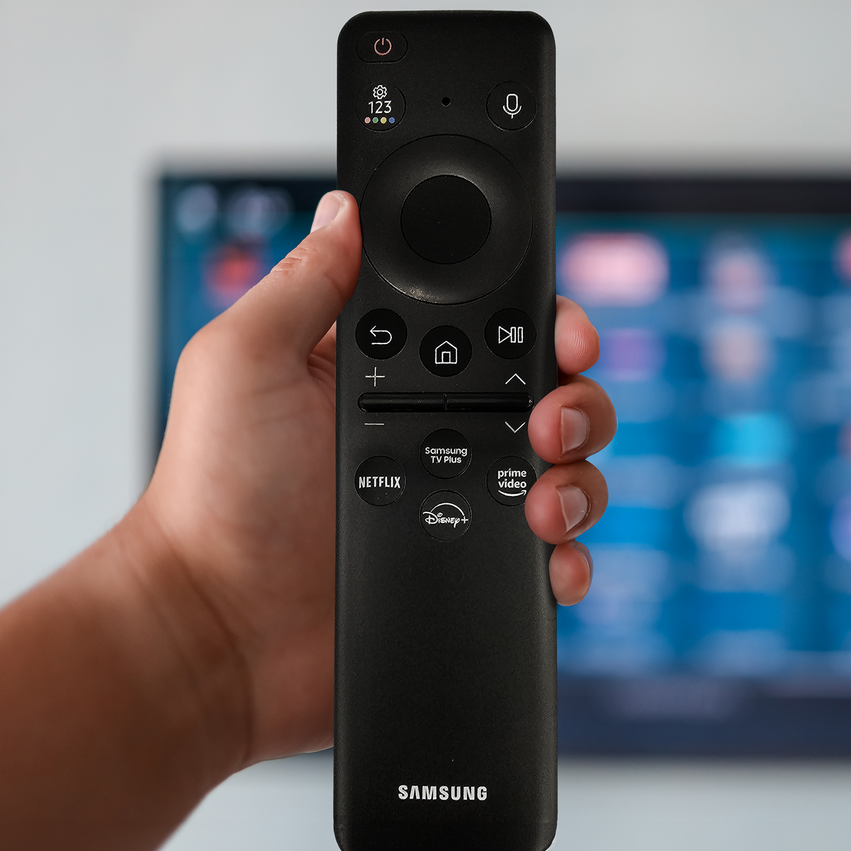 Samsung Solar-Powered TV Remote Control - Compatible with Multiple Models