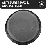 Powertrain Fitness Yoga Ball Home Gym Workout Balance Trainer - Grey