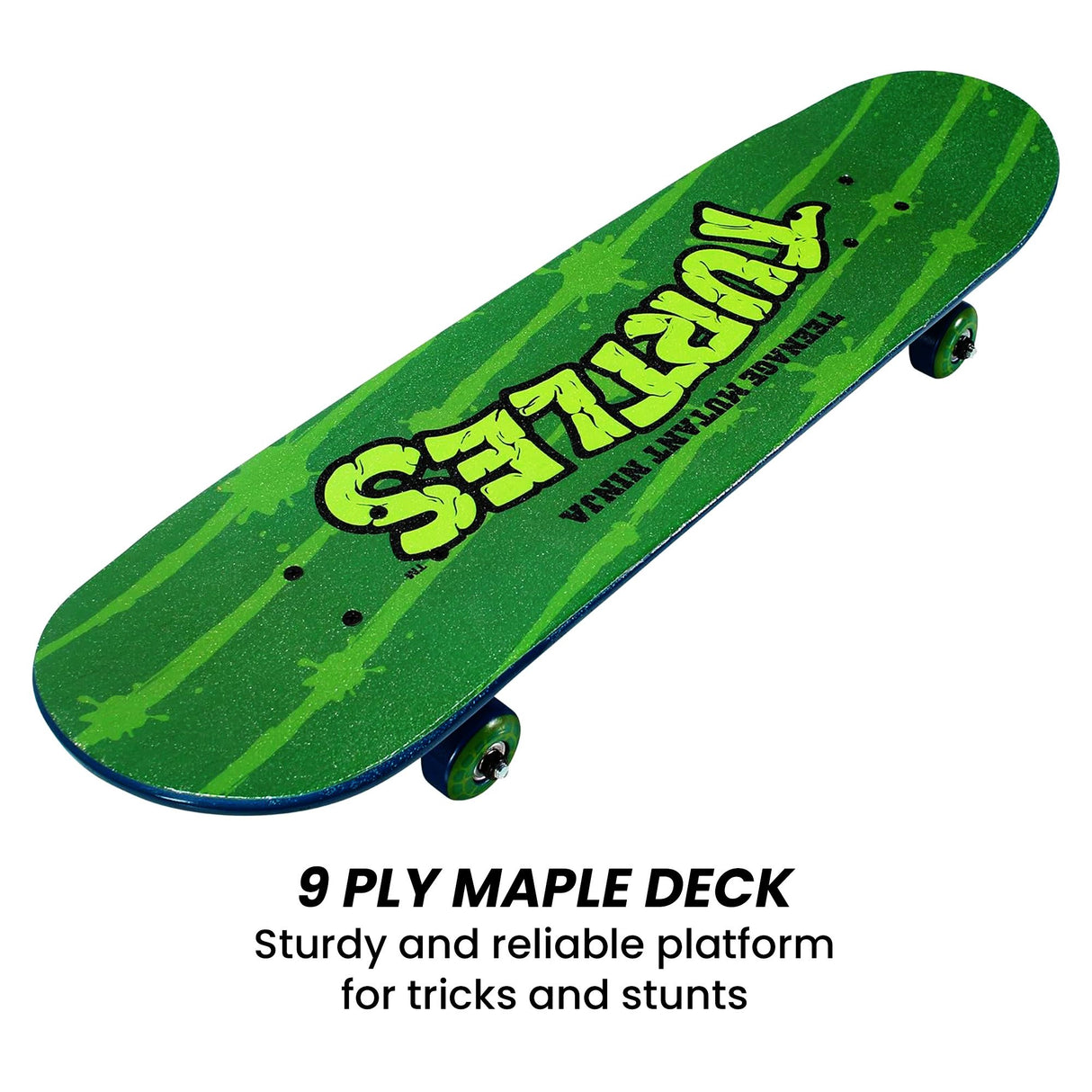 TMNT Popsicle Skateboard - 28-Inch Turtle Time Adventure