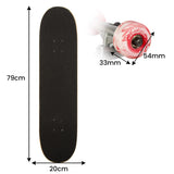 Kryptonics 31-inch Star Series Complete Skateboard - Top-Down View