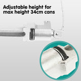 Klika Heavy Duty Can Opener Kitchen Tool Counter Bench Top - Top-Down View