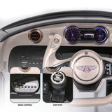 Kahuna Bentley Exp 12 Speed 6E Licensed Kids Ride On Electric Car Remote Control - Red - Rear View