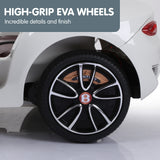 Kahuna Bentley Exp 12 Speed 6E Licensed Kids Ride On Electric Car Remote Control - White - Close-Up Angle