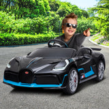 Kahuna Licensed Bugatti Divo Kids Electric Ride On Car - Black - Extra Image