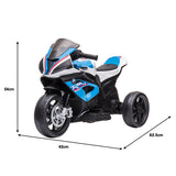 Kahuna Bmw Hp4 Race Kids Ride-on Motorbike In Blue - Side View