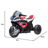 Kahuna Bmw Hp4 Race Kids Ride-on Motorbike In Red - Side View