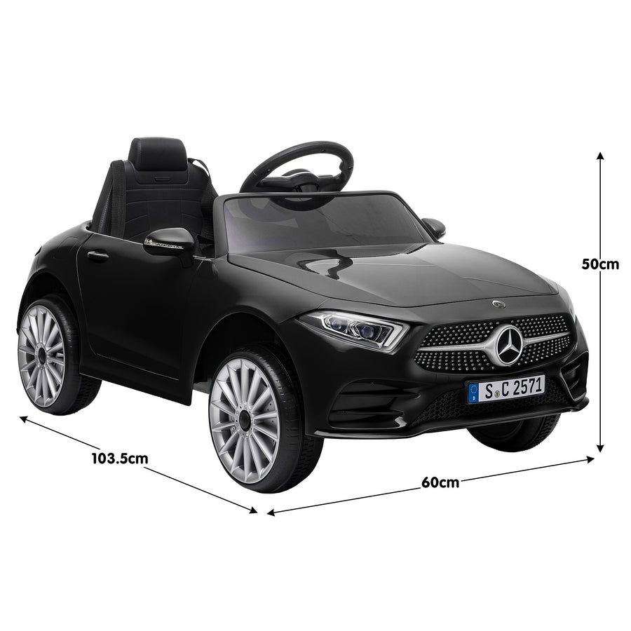 Kahuna Mercedes Benz CLS 350 Kids Electric Ride On Car with Remote Control - Black