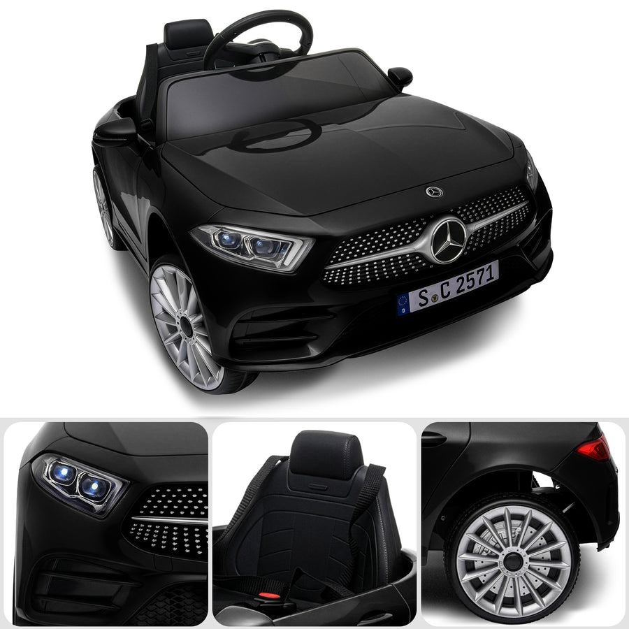 Kahuna Mercedes Benz CLS 350 Kids Electric Ride On Car with Remote Control - Black