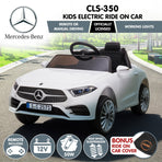 Kahuna Mercedes Benz CLS 350 Kids Electric Ride On Car with Remote Control - White