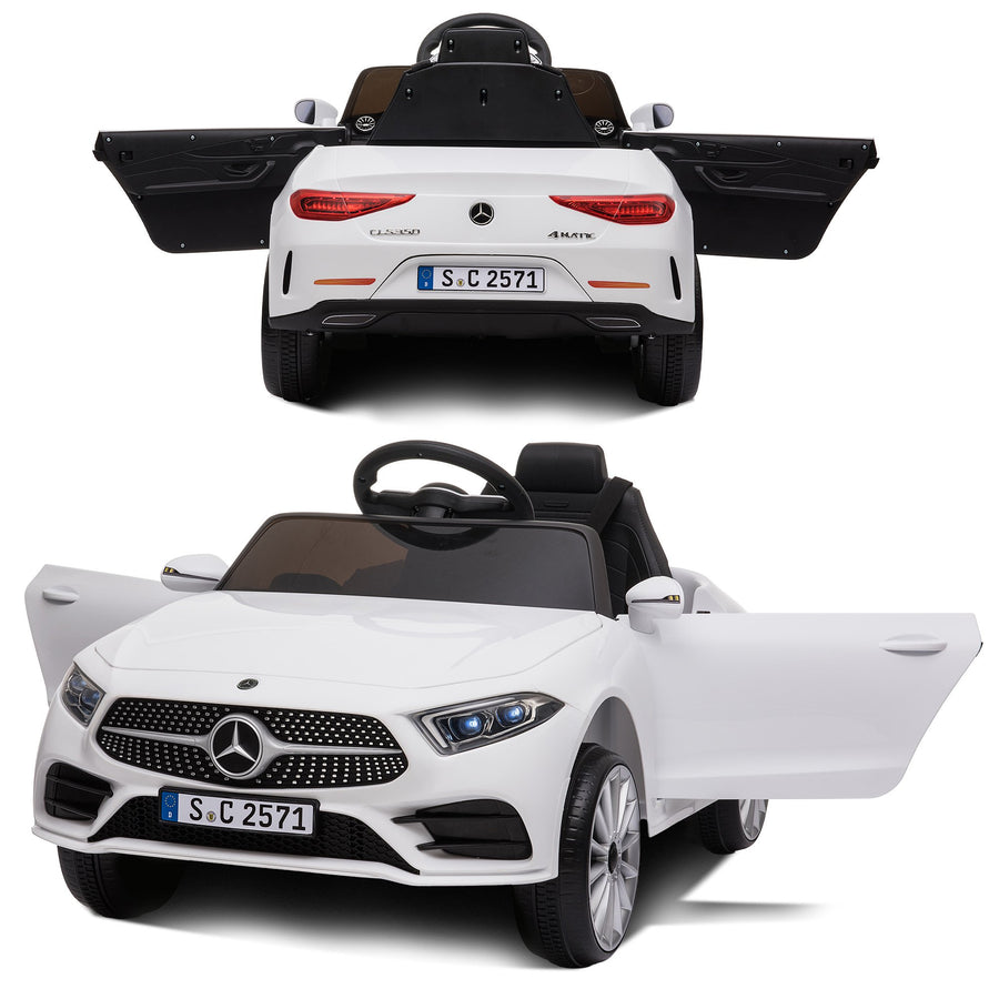 Kahuna Mercedes Benz CLS 350 Kids Electric Ride On Car with Remote Control - White
