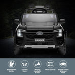 Kahuna Ford Ranger Electric Kids Ride On Car - Black