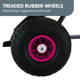 Kahuna G18 Kids Ride On Pedal Go Kart - Rose Pink - Extra Image
