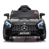 Kahuna Mercedes Benz Licensed Kids Electric Ride On Car Remote Control - Black - Low Angle