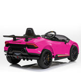 Kahuna Lamborghini Performante Kids Electric Ride On Car Remote Control by Kahuna - Pink - Extra Image