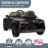 Kahuna Licensed Lexus LC 500 Kids Electric Ride On Car - Black - Extra Image