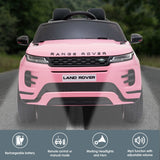 Kahuna Land Rover Licensed Kids Electric Ride On Car Remote Control - Pink - Front View