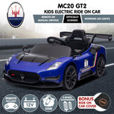 Kahuna Maserati MC20 GT2 Licensed Electric Kids Ride On Race Car Blue - Extra Image