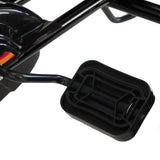 Kahuna G95 Kids Ride On Pedal-Powered Go Kart - Black - Close-Up Angle