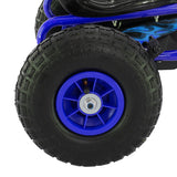 Kahuna G95 Kids Ride On Pedal Go Kart - Blue - Rear View