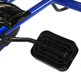 Kahuna G95 Kids Ride On Pedal Go Kart - Blue - Close-Up Angle