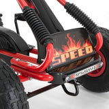Kahuna G95 Kids Ride On Pedal-Powered Go Kart  - Red - Extra Image