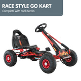 Kahuna G95 Kids Ride On Pedal-Powered Go Kart  - Red - Extra Image