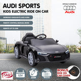 Kahuna Audi Sport Licensed Kids Electric Ride On Car Remote Control - Black - Extra Image